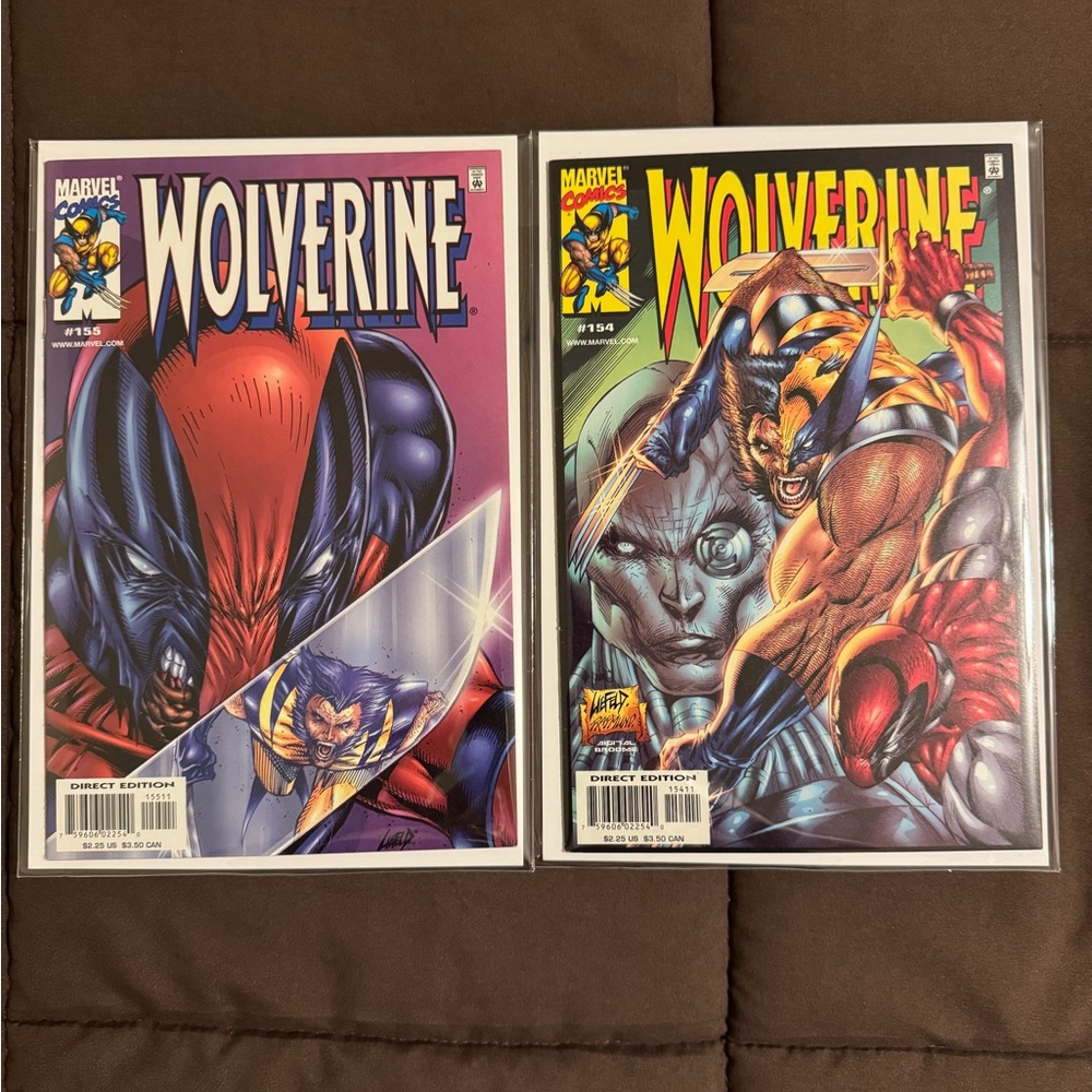 Wolverine #154 #155 Vol 2 Deadpool vs